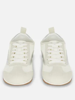 Sneakers|Primark Low-Top-Sneaker Zum Schnüren Mit Plimsoll Silber