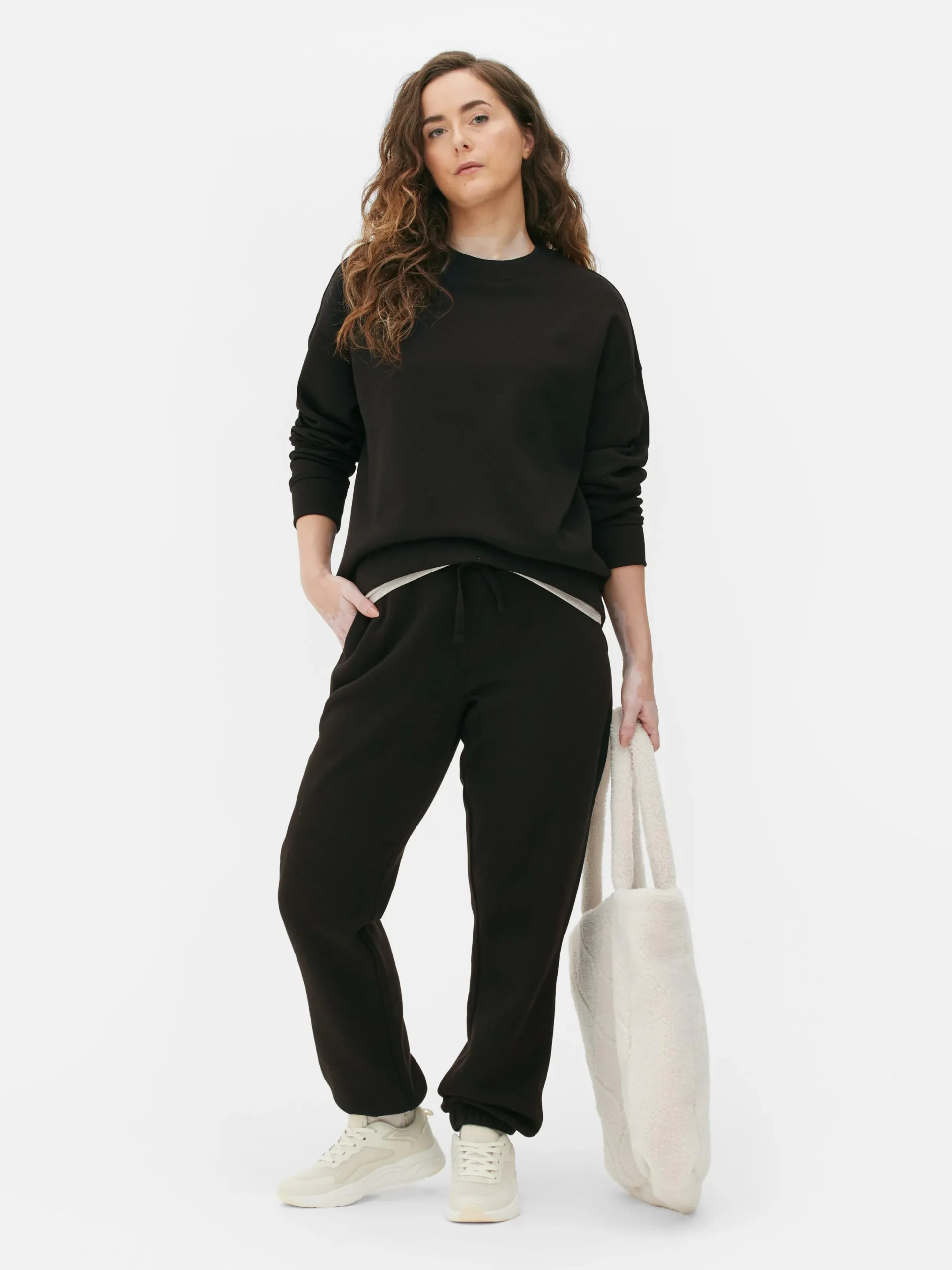 Loungewear|Hoodies Und Sweatshirts|Primark Lässig Geschnittenes Sweatshirt Schwarz