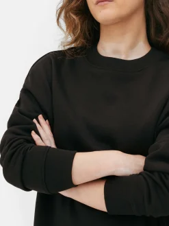 Loungewear|Hoodies Und Sweatshirts|Primark Lässig Geschnittenes Sweatshirt Schwarz