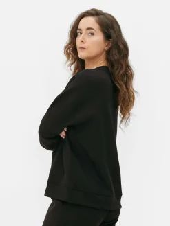 Loungewear|Hoodies Und Sweatshirts|Primark Lässig Geschnittenes Sweatshirt Schwarz