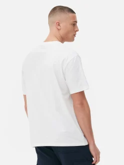 Tops Und T-Shirts|Primark Lässig Geschnittenes T-Shirt Weiß