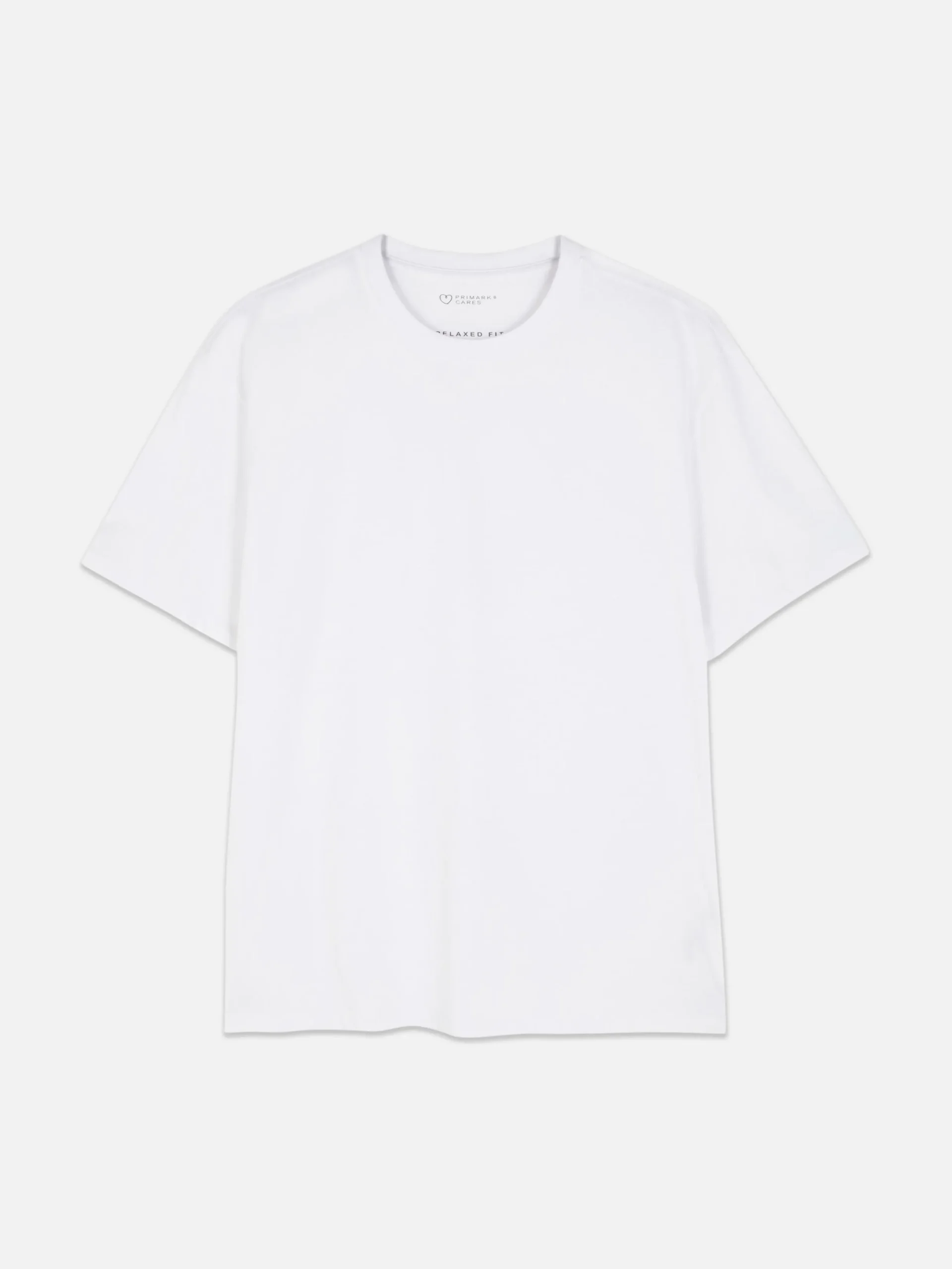 Tops Und T-Shirts|Primark Lässig Geschnittenes T-Shirt Weiß