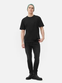 Tops Und T-Shirts|Primark Lässig Geschnittenes T-Shirt Schwarz