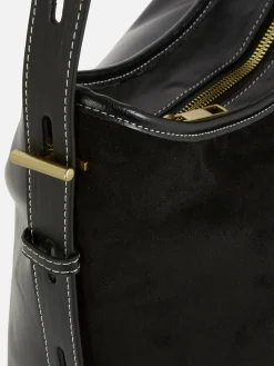 Taschen Und Portemonnaies|Primark Lässige Tragetasche In Wildleder-Optik Schwarz