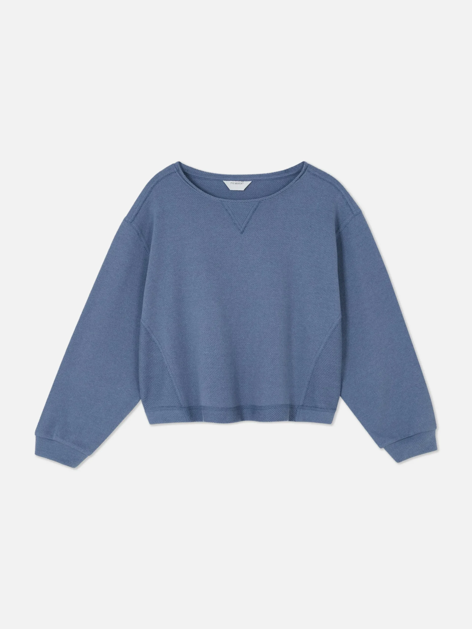 Hoodies Und Sweatshirts|Primark Lässiges, Kurzes Sweatshirt Blau