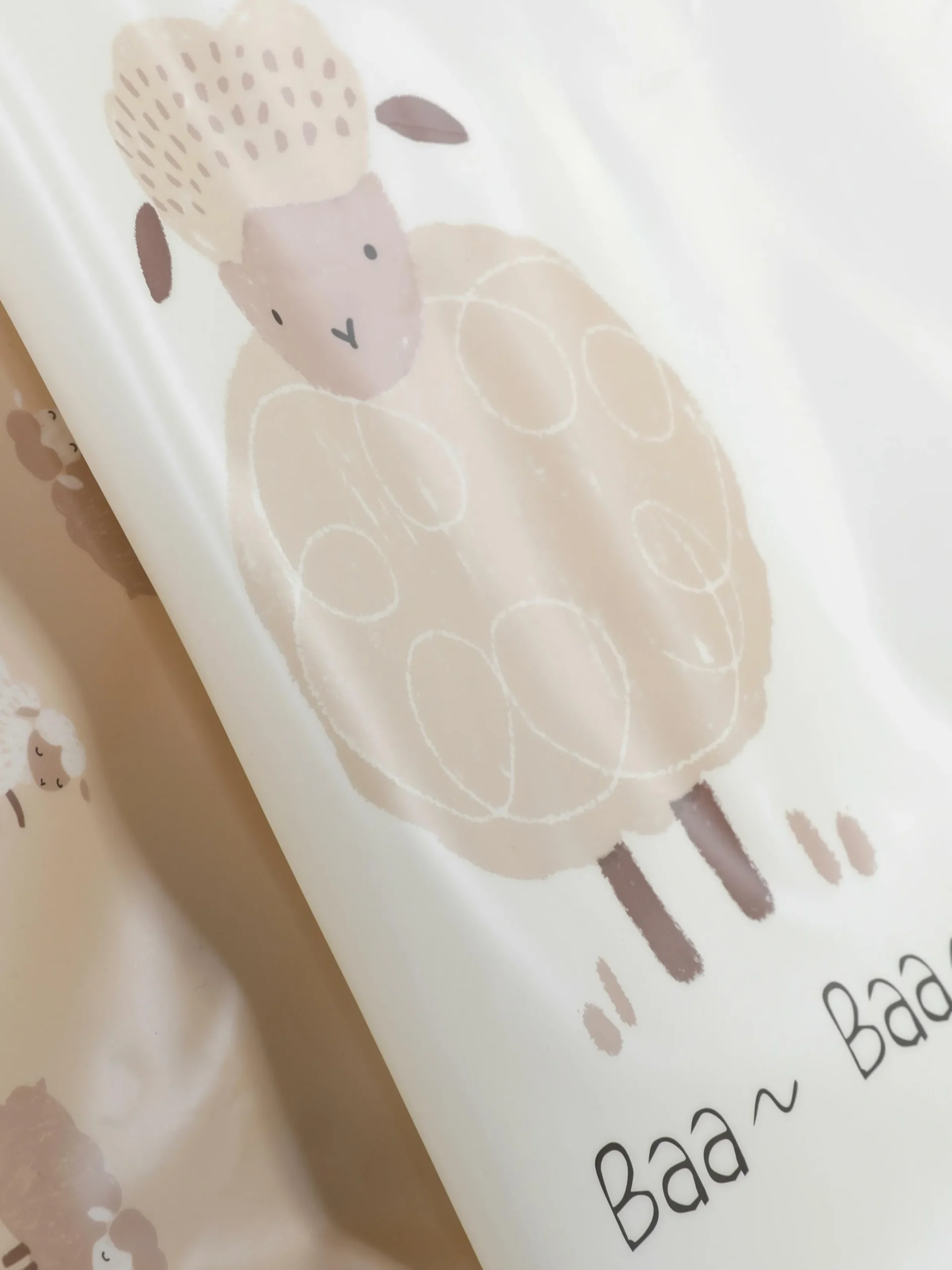 Füttern Und Abstillen|Primark Lätzchen Mit Schafmotiv Elfenbeinfarben