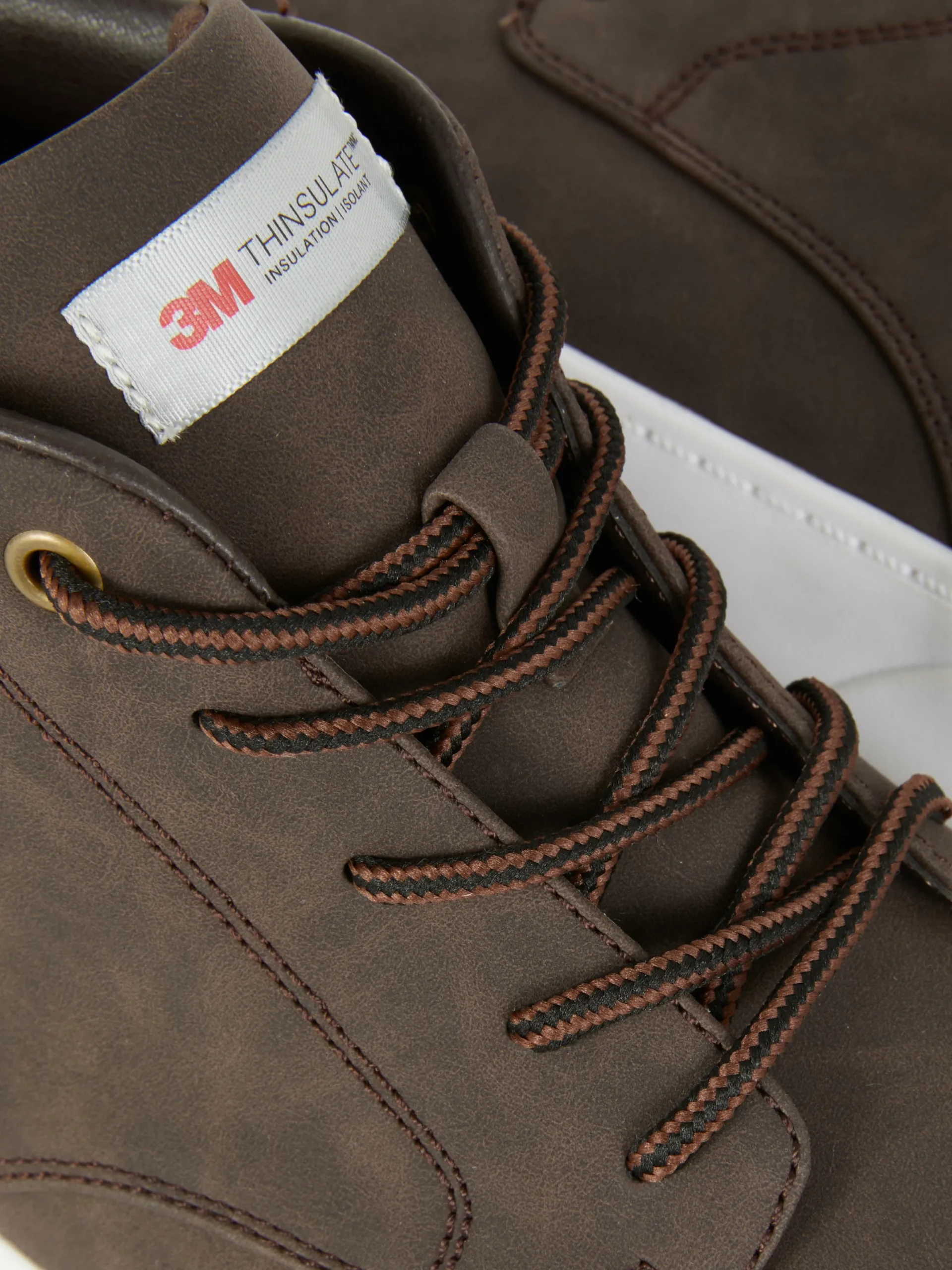 Stiefel|Primark „3M Thinsulate“ Schnürstiefel Braun