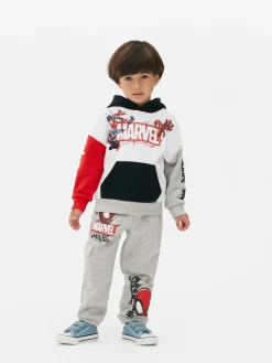 Hoodies Und Sweatshirts|Primark „Marvel Avengers“ Hoodie In Blockfarben Multi