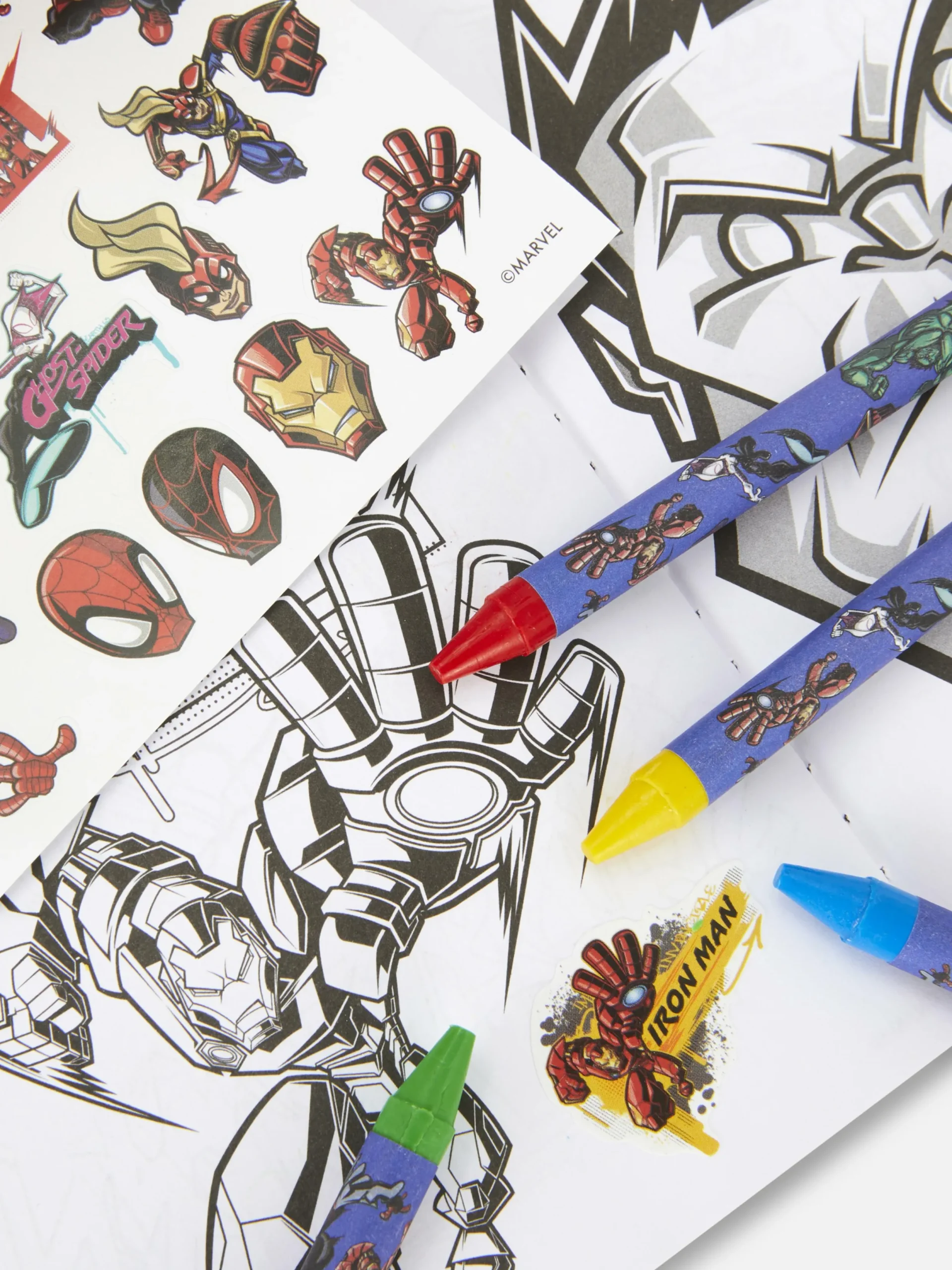 Basteln Und Handarbeiten|Primark „Marvel Avengers“ Malset Schwarz