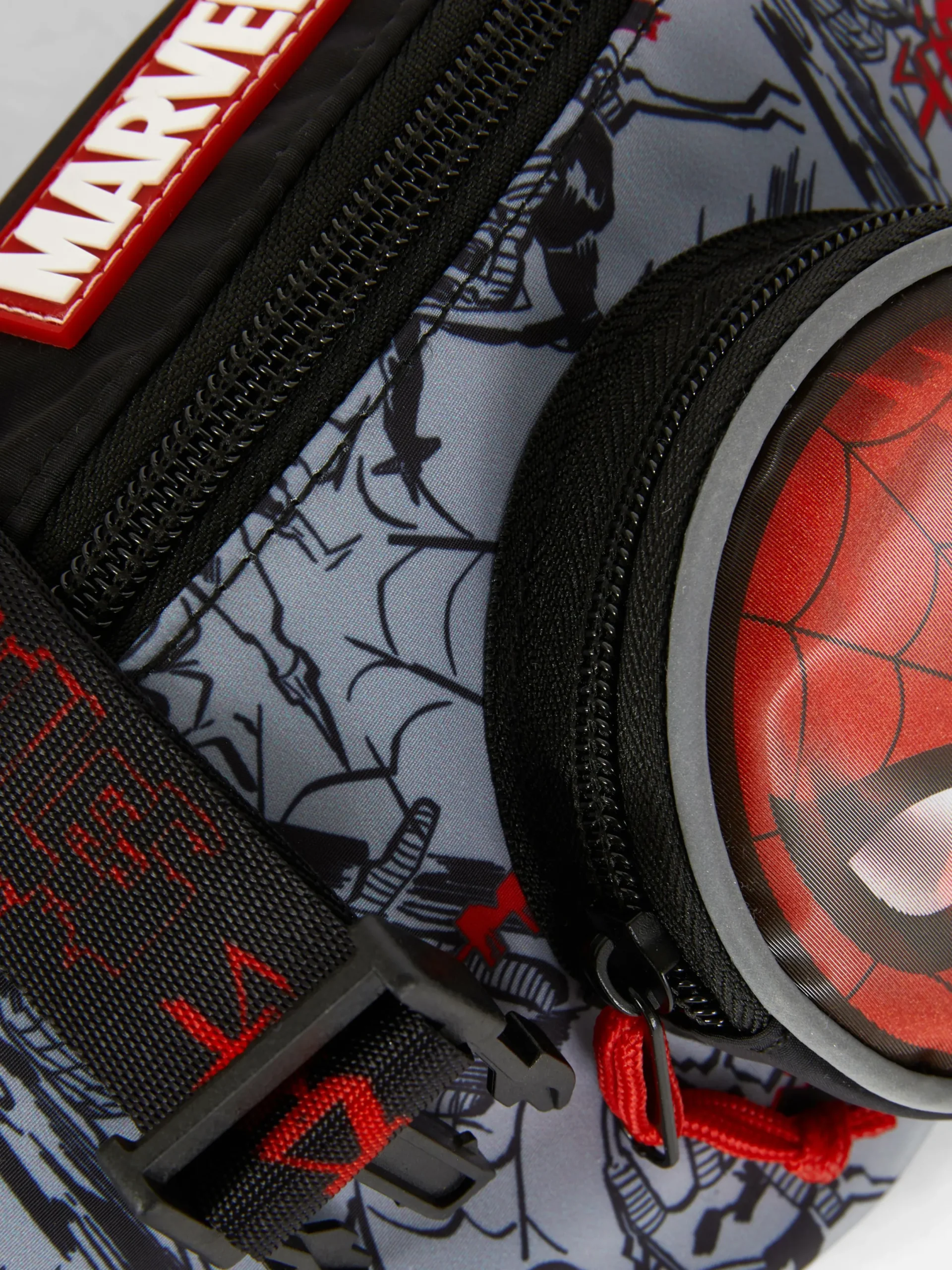 Taschen|Primark „Marvel Spider-Man“ Gürteltasche Grau