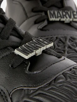 Sneakers|Primark „Marvel Spider-Man“ High-Top-Sneaker Mit Prägung Schwarz