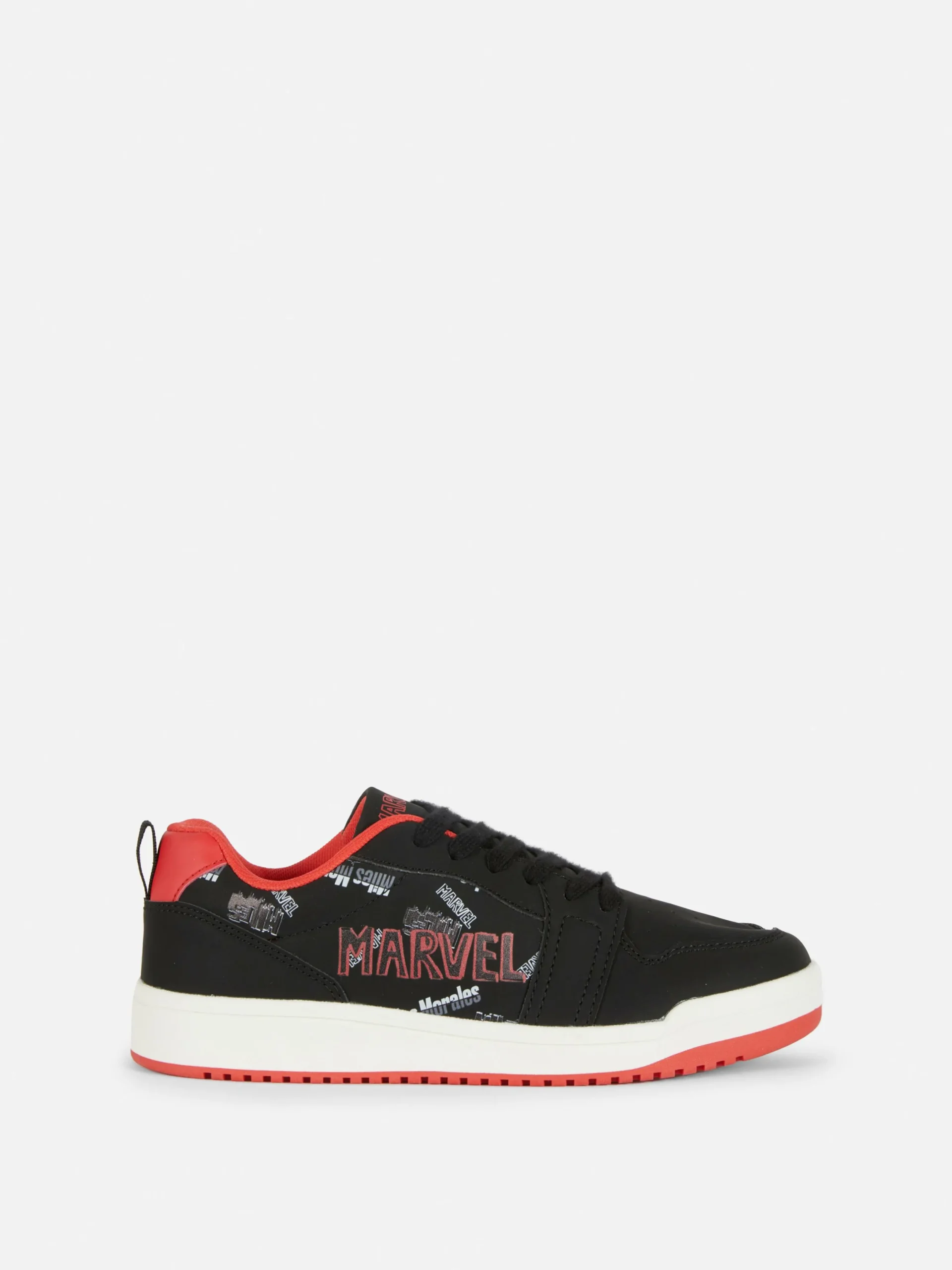 Sneakers|Primark „Marvel Spider-Man Miles Morales“ Low-Top-Sneaker Schwarz