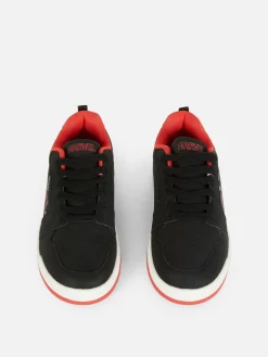 Sneakers|Primark „Marvel Spider-Man Miles Morales“ Low-Top-Sneaker Schwarz