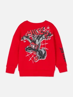 Hoodies Und Sweatshirts|Primark „Marvel Spider-Man Miles Morales“ Sweatshirt Rot
