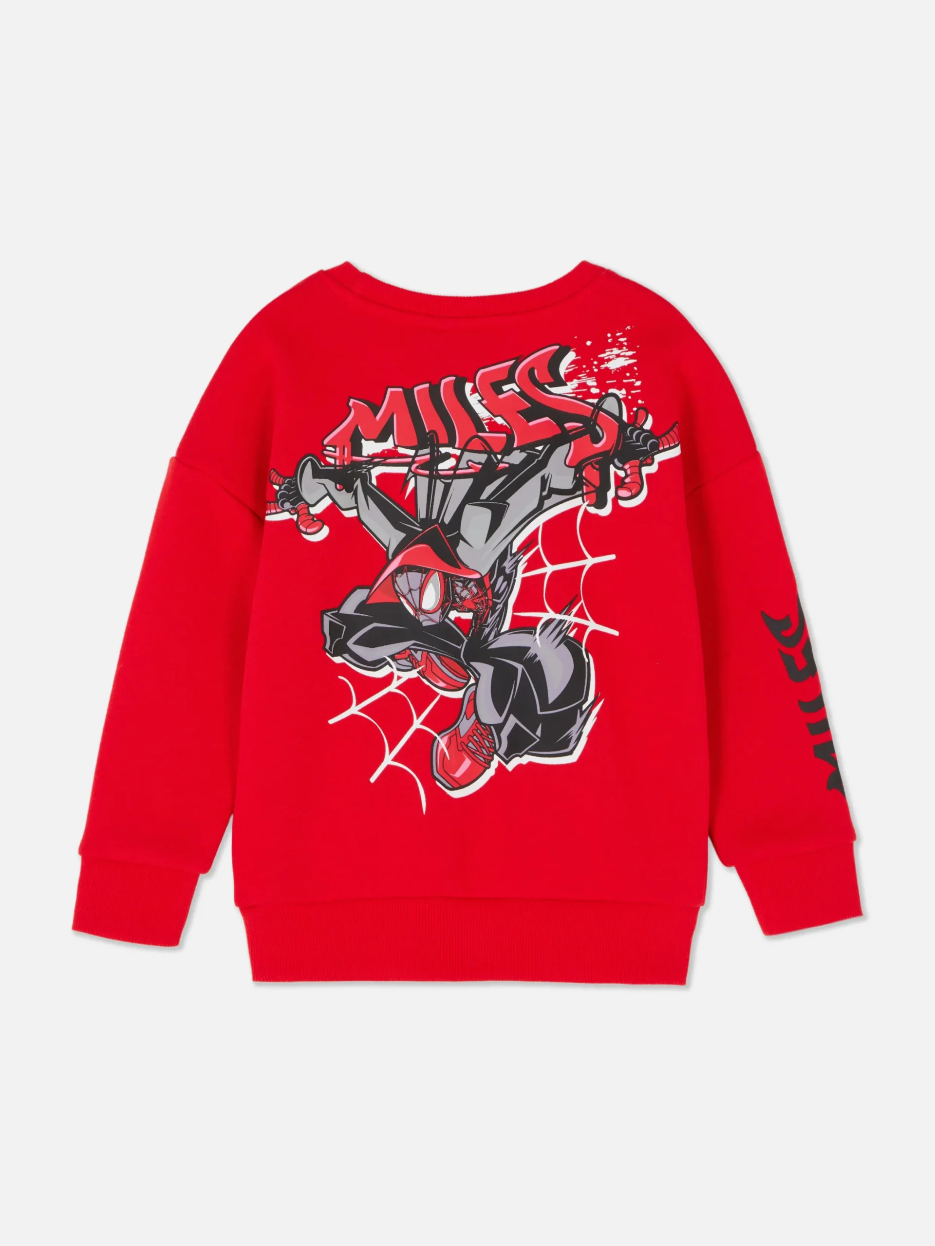 Hoodies Und Sweatshirts|Primark „Marvel Spider-Man Miles Morales“ Sweatshirt Rot