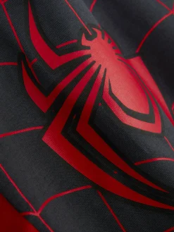 Tops Und T-Shirts|Primark „Marvel Spider-Man Netz“ T-Shirt Schwarz
