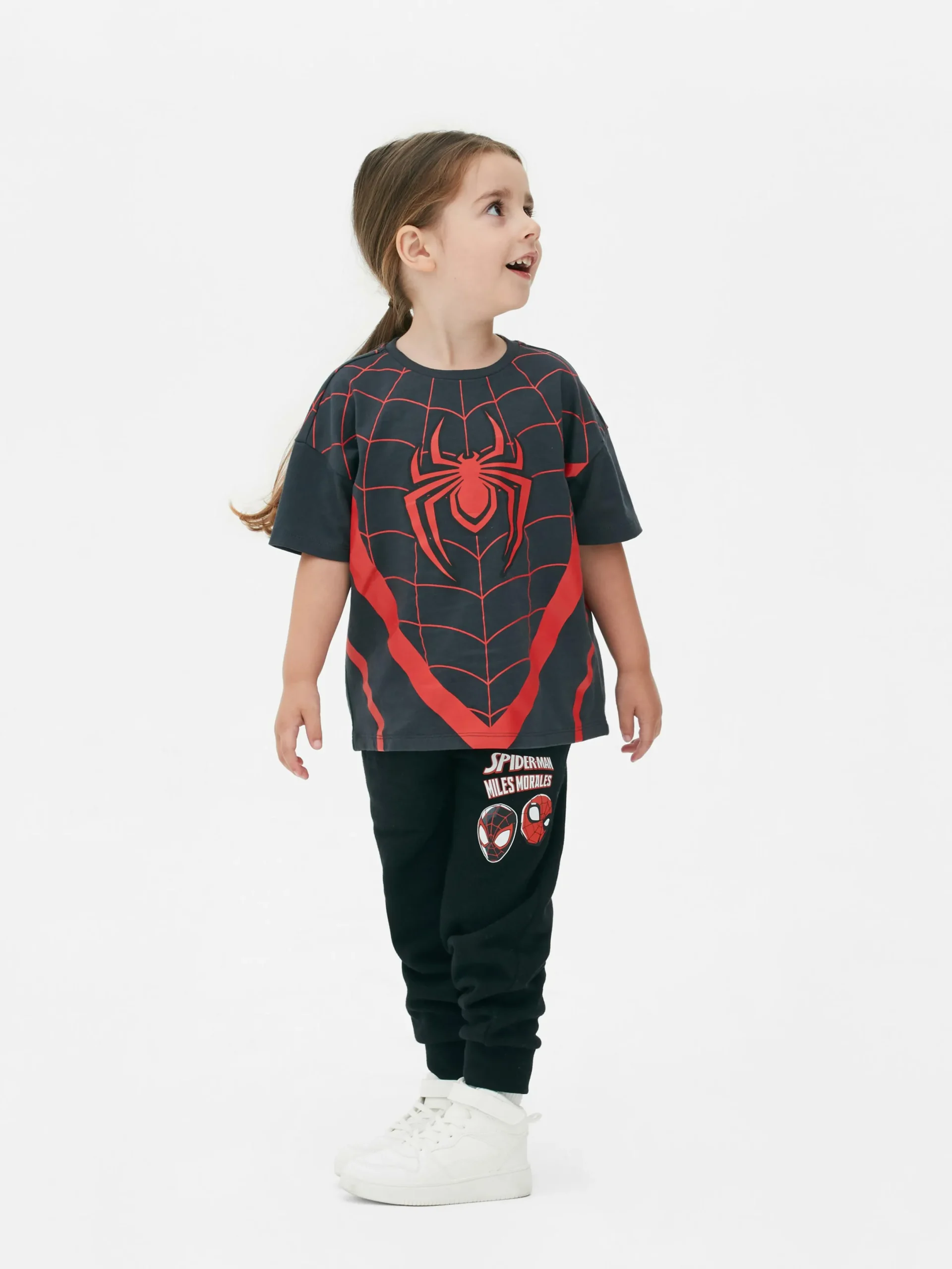 Jogginghosen|Primark „Marvel Spider-Man Peter Parker Und Miles Morales“ Jogginghose Schwarz