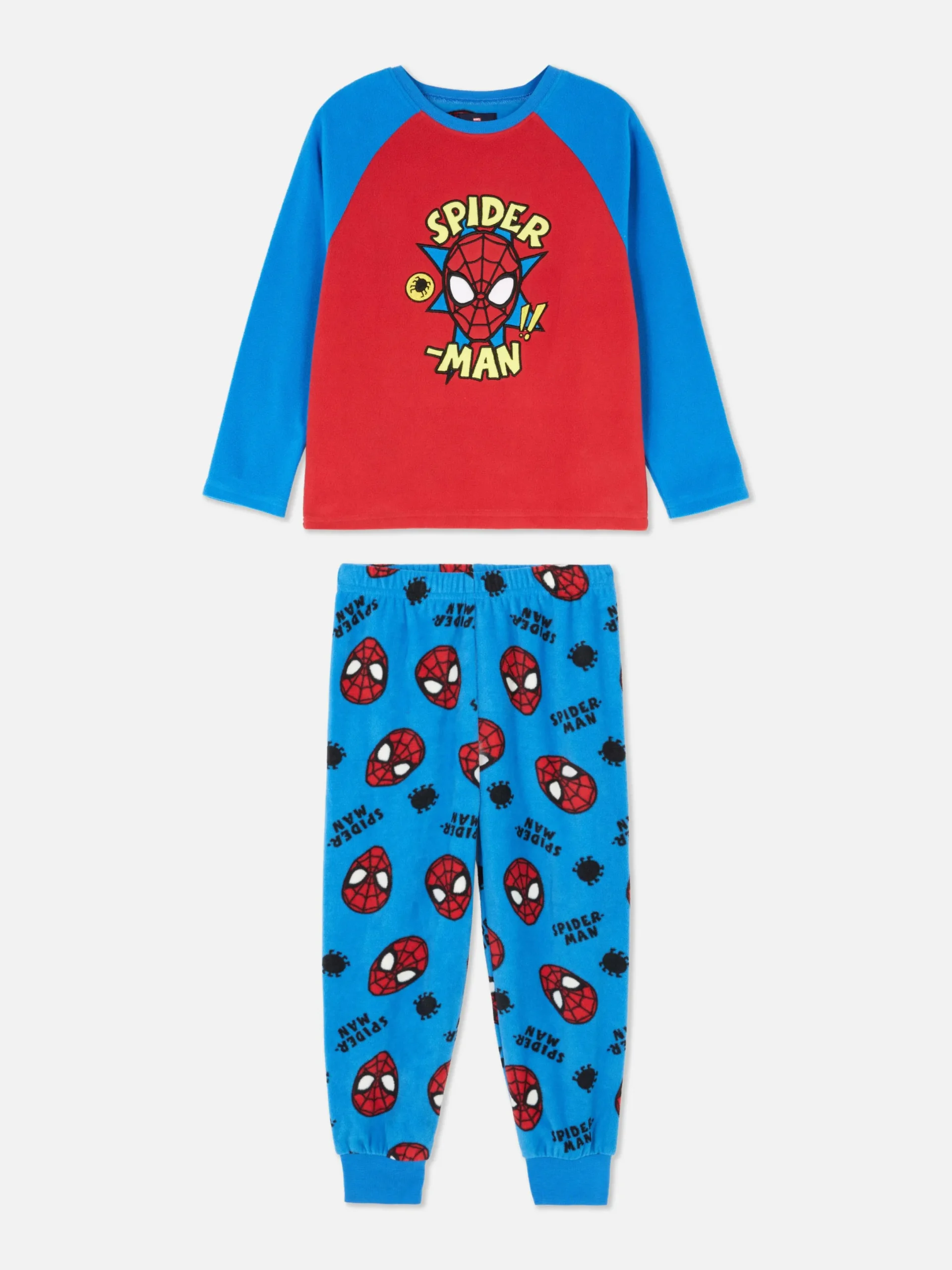 Schlafanzüge Und Nachtwäsche|Primark „Marvel Spider-Man“ Schlafanzug Aus Fleece Rot