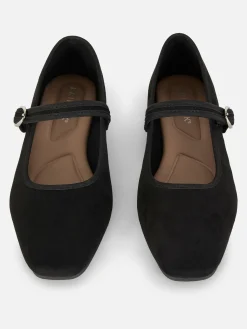 Flache Schuhe|Primark Mary Jane Ballerinas Schwarz