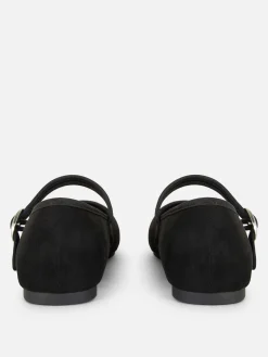 Flache Schuhe|Primark Mary Jane Ballerinas Schwarz