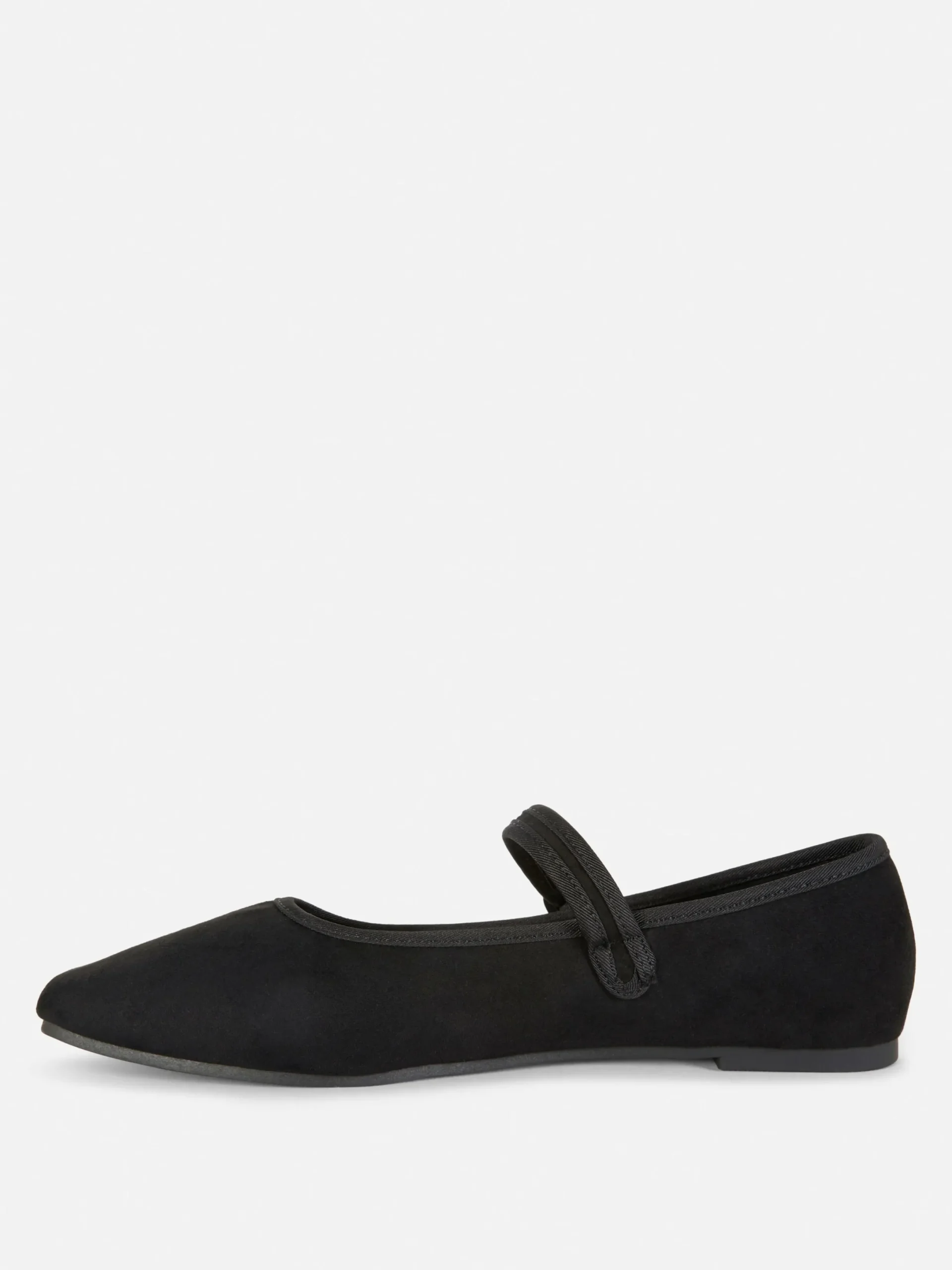 Flache Schuhe|Primark Mary Jane Ballerinas Schwarz