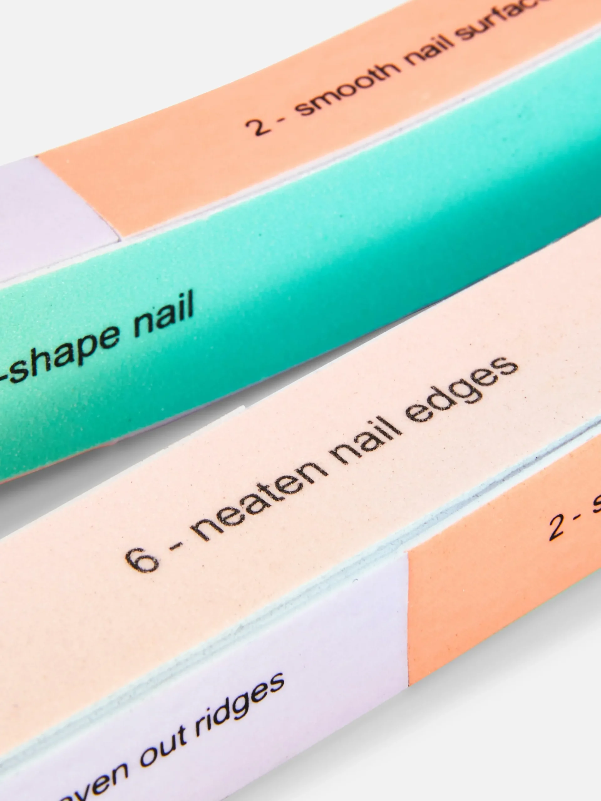 Nagelbehandlungen|Primark Mehrseitige Nagelpolierblöcke, 2er-Pack Multi
