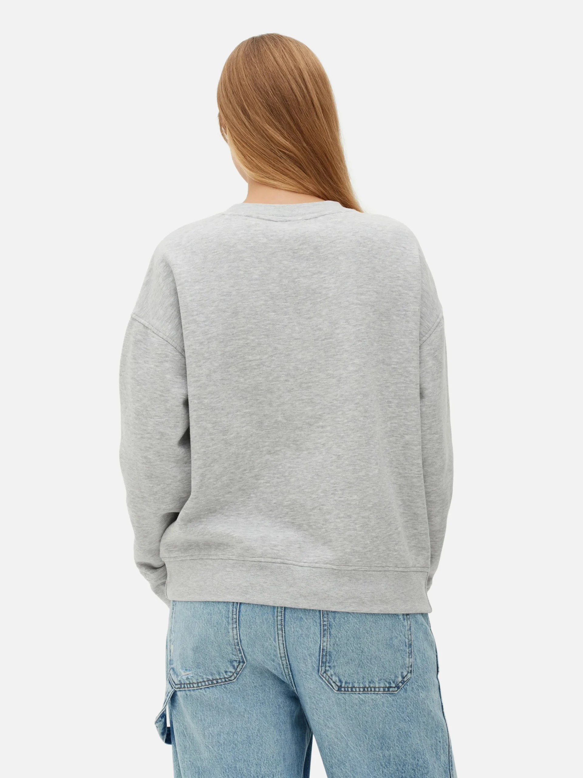 Hoodies Und Sweatshirts|Primark „Micky Maus“ Sweatshirt Mit Skizzen-Print Grau