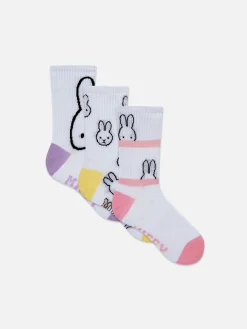 Socken|Primark „Miffy“ Crew-Socken, 3er-Pack Multi