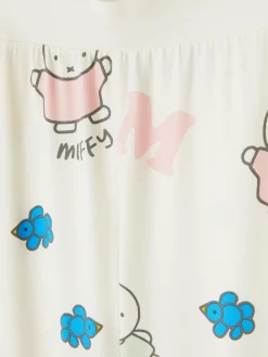 Schlafanzughosen|Primark „Miffy“ Schlafanzug-Leggings Elfenbeinfarben