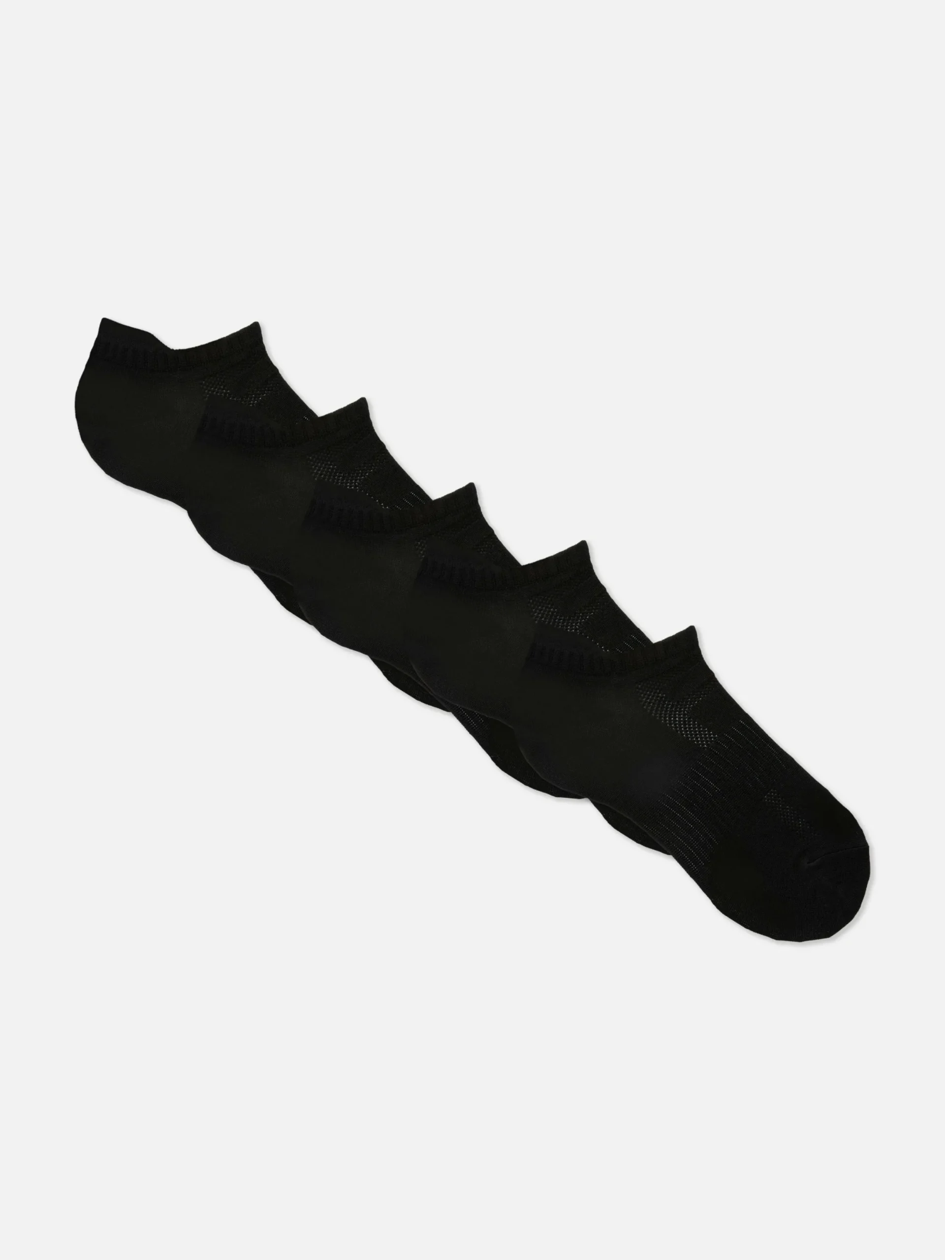Socken|Primark Mikrofaser-Sneakersocken, 5er-Pack Schwarz