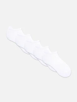 Socken|Primark Mikrofaser-Sneakersocken, 5er-Pack Weiß