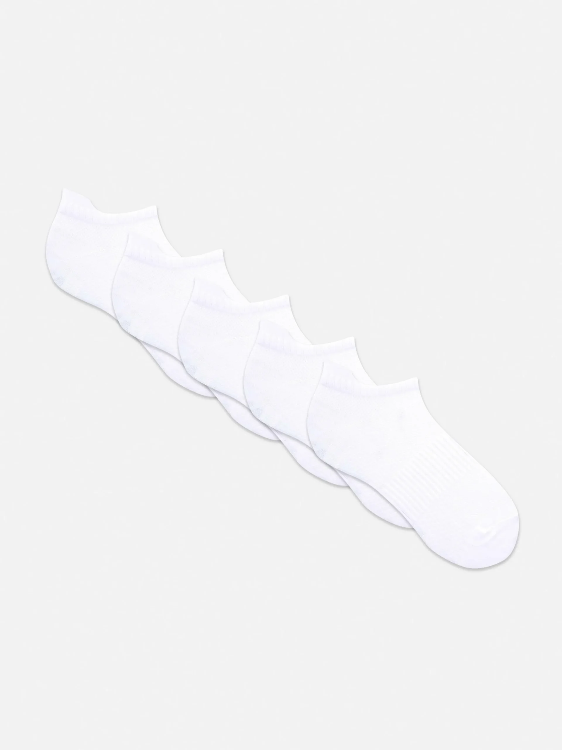Socken|Primark Mikrofaser-Sneakersocken, 5er-Pack Weiß