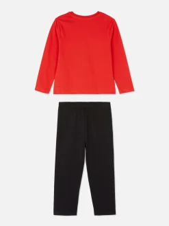 Schlafanzüge Und Nachtwäsche|Primark „Miles Morales“-Schlafanzug Von „Marvel Spider-Man" Rot