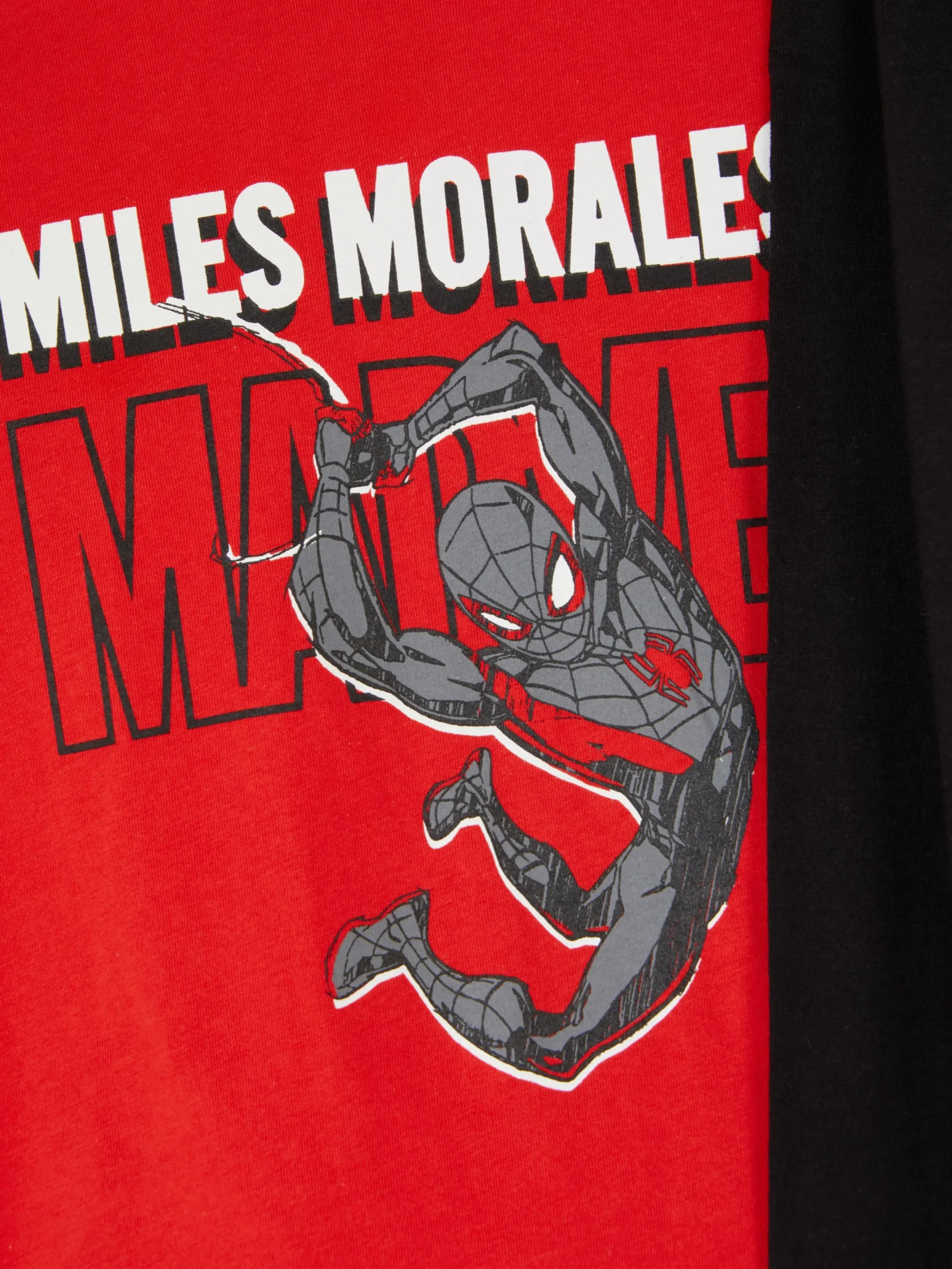 Schlafanzüge Und Nachtwäsche|Primark „Miles Morales“-Schlafanzug Von „Marvel Spider-Man" Rot