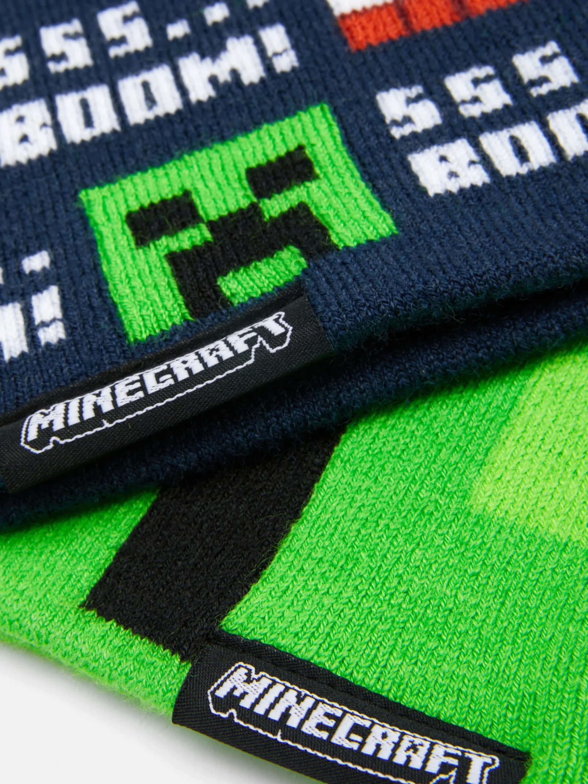 Mützen, Handschuhe Und Schals|Primark „Minecraft“ Beanies, 2er-Pack Multi
