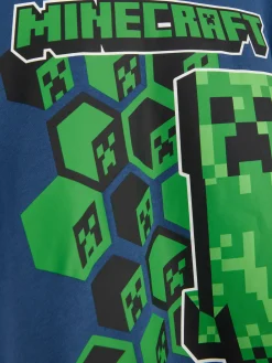 Hoodies Und Sweatshirts|Primark „Minecraft Creeper“ Hoodie Blau