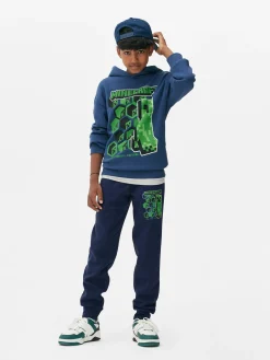 Jogginghosen|Primark „Minecraft“ Jogginghose Mit Kordelzug Marineblau