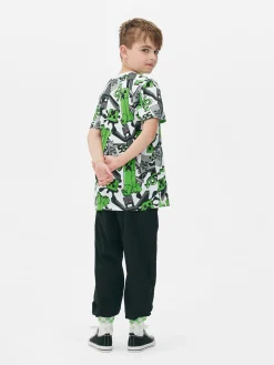 Tops Und T-Shirts|Primark „Minecraft“ T-Shirt Mit Muster Multi