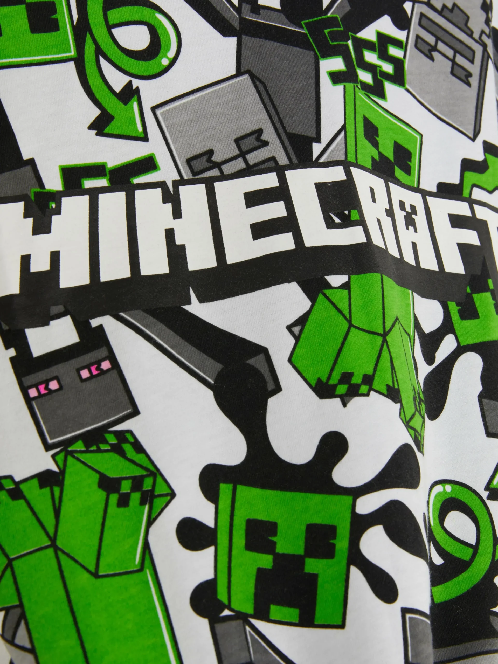 Tops Und T-Shirts|Primark „Minecraft“ T-Shirt Mit Muster Multi
