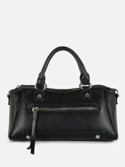 Taschen Und Portemonnaies|Primark Mini-Handtasche Aus Kunstleder Schwarz