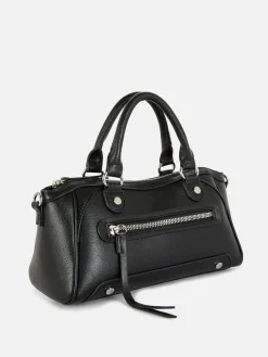 Taschen Und Portemonnaies|Primark Mini-Handtasche Aus Kunstleder Schwarz