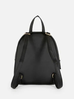 Taschen Und Portemonnaies|Primark Mini-Rucksack Aus Kunstleder Schwarz