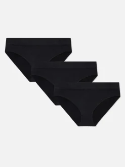 Slips|Primark Mini-Slips, 3er-Pack Schwarz