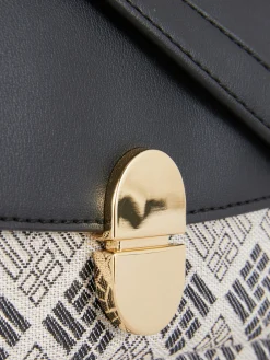 Taschen Und Portemonnaies|Primark Mini-Umhängetasche Mit Monogramm Schwarz