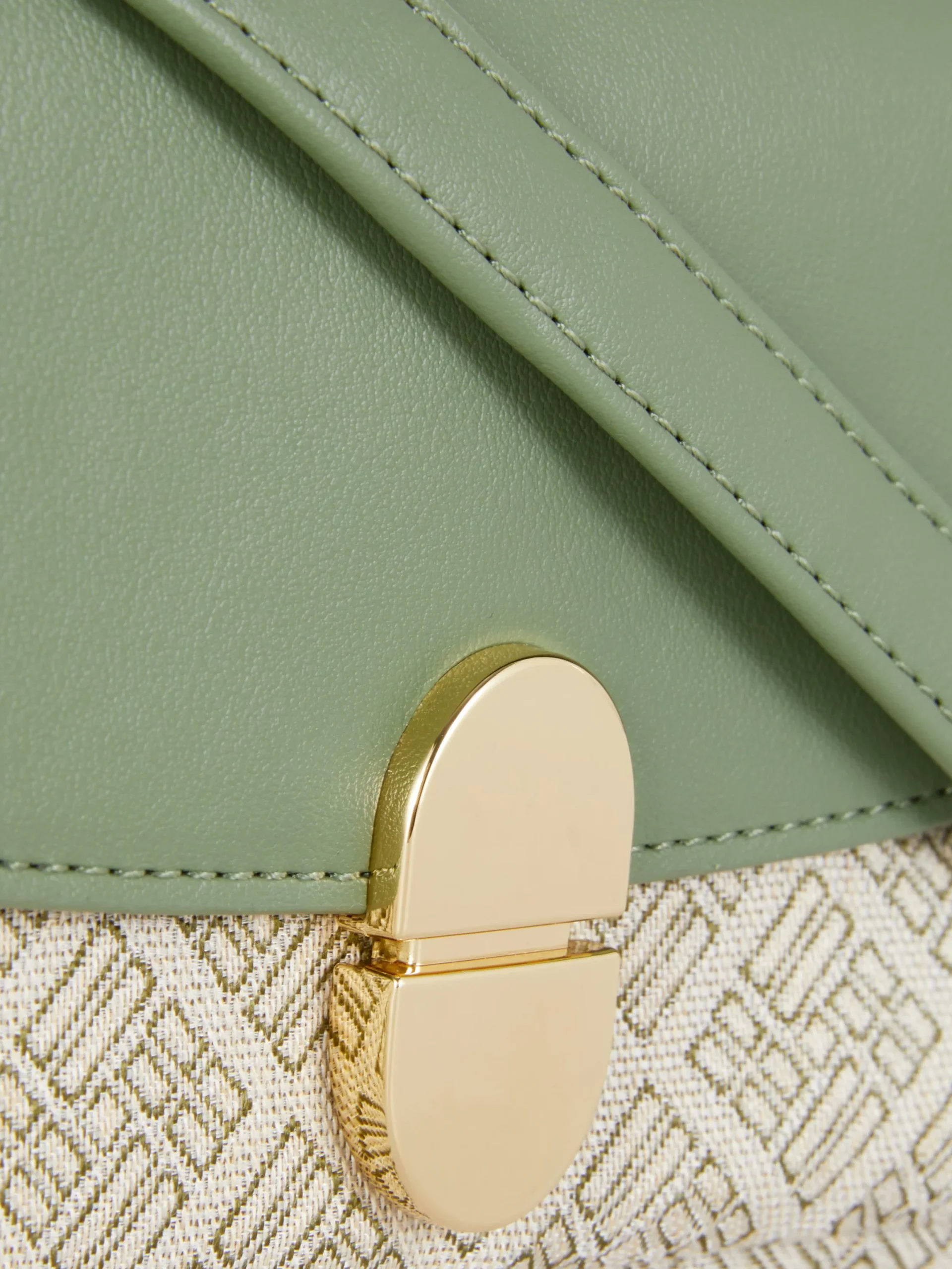 Taschen Und Portemonnaies|Primark Mini-Umhängetasche Mit Monogramm Grün