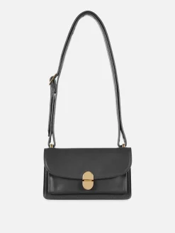 Taschen Und Portemonnaies|Primark Mini-Umhängetasche Mit Schloss Schwarz