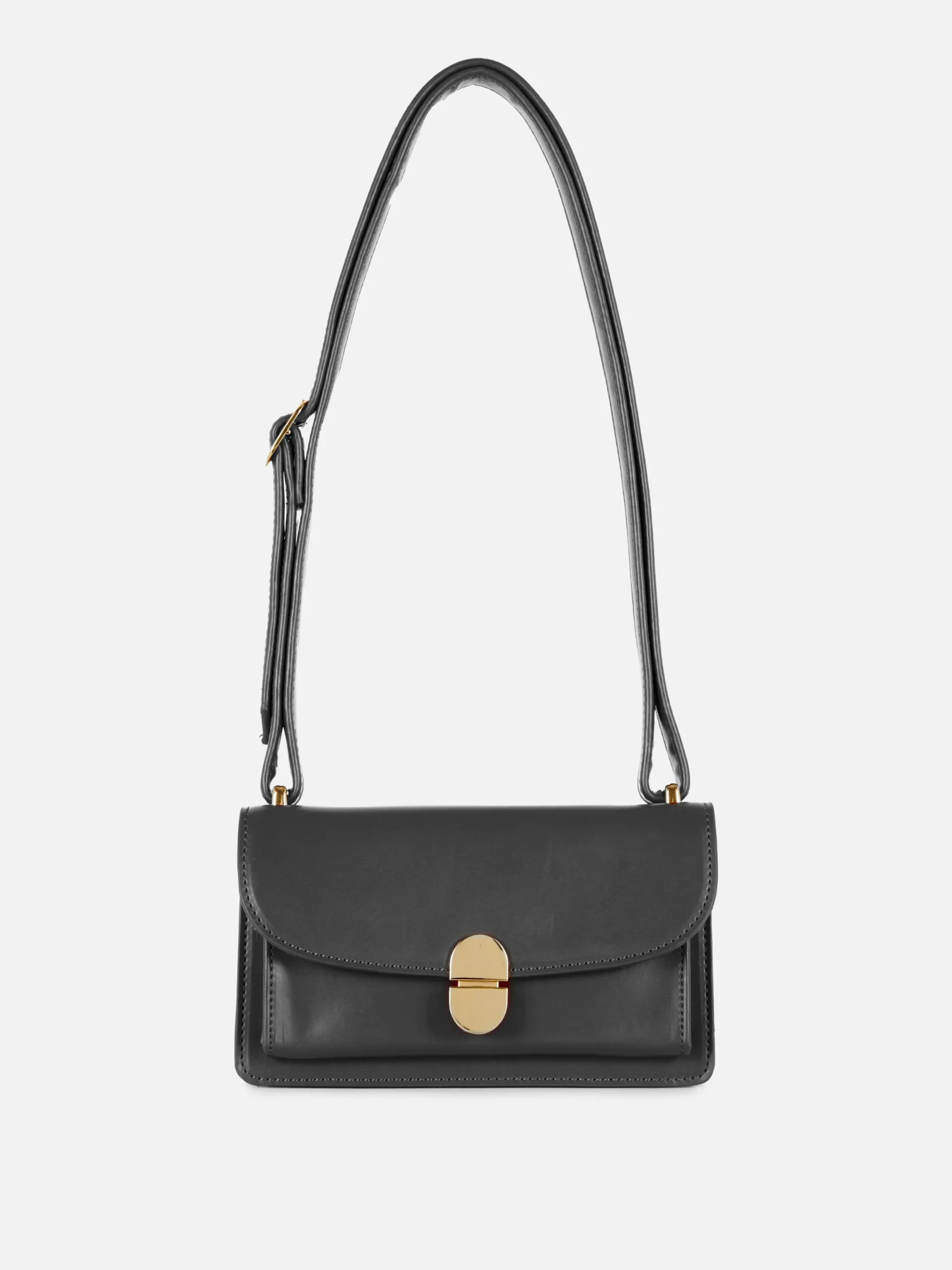Taschen Und Portemonnaies|Primark Mini-Umhängetasche Mit Schloss Schwarz