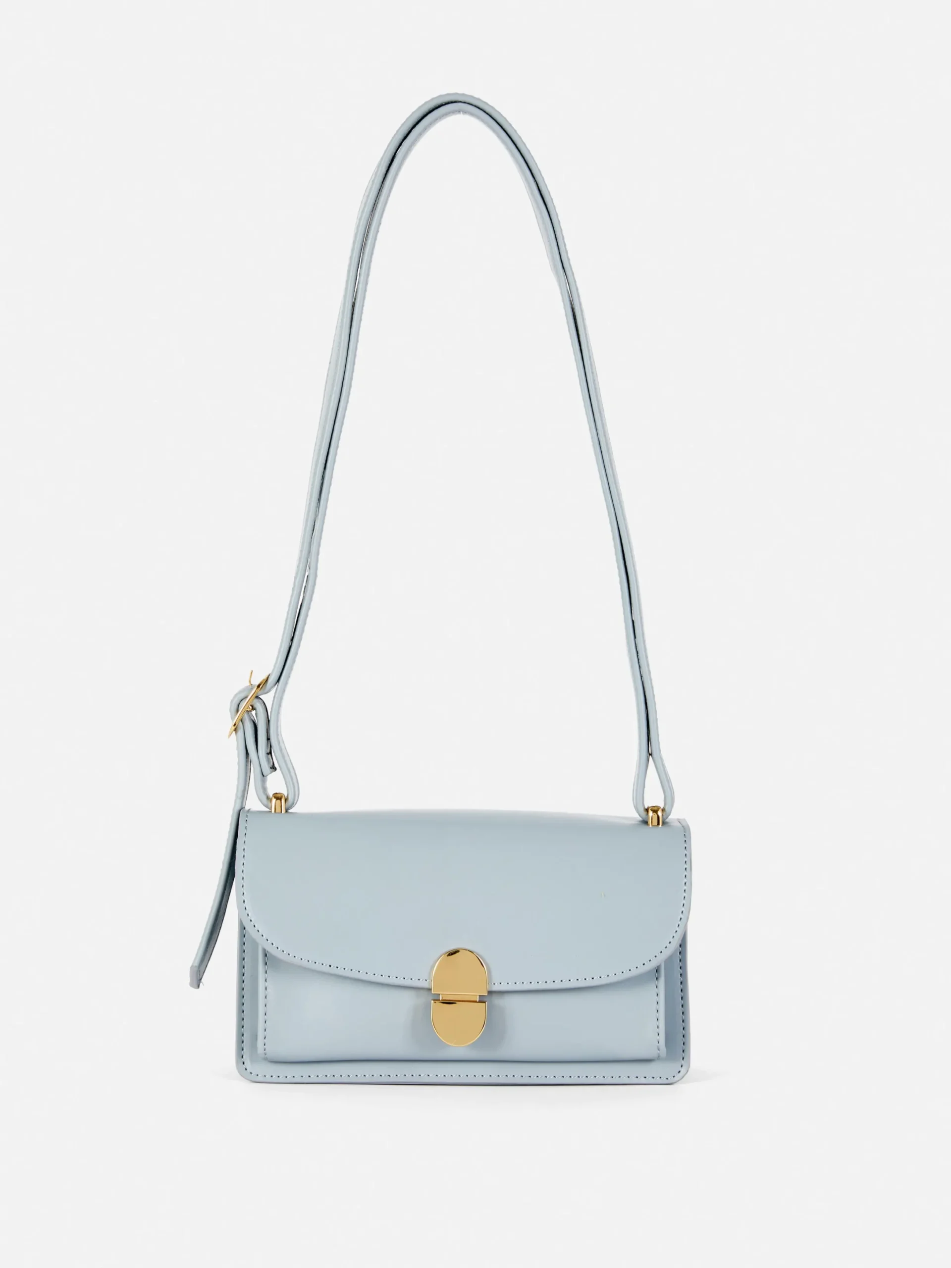 Taschen Und Portemonnaies|Primark Mini-Umhängetasche Mit Schloss Hellblau