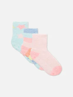 Socken Und Strumpfhosen|Primark Modische, Bequeme Socken, 3er-Pack Multi