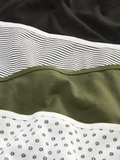 Slips|Primark Modische Bikinislips Für Den Alltag, 4er-Pack Grün